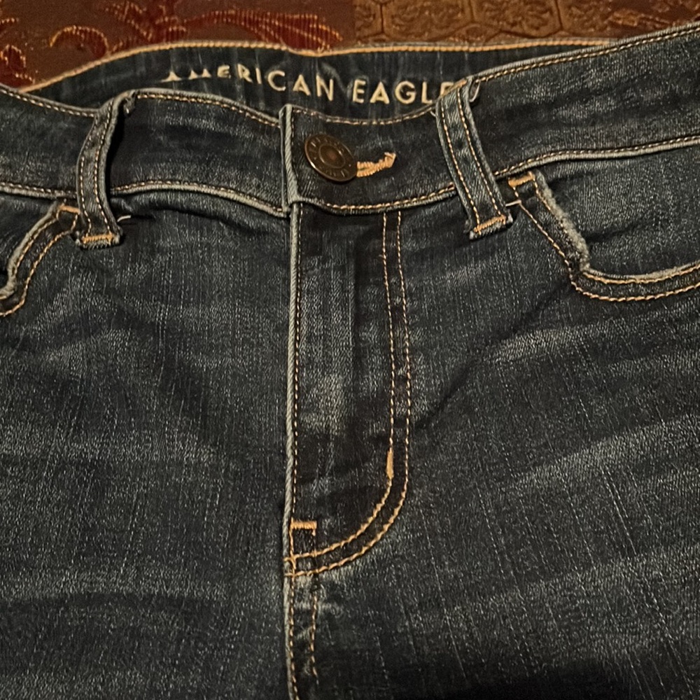 American Eagle Outfitters High Rise Jegging Crop - Picture 3 of 7